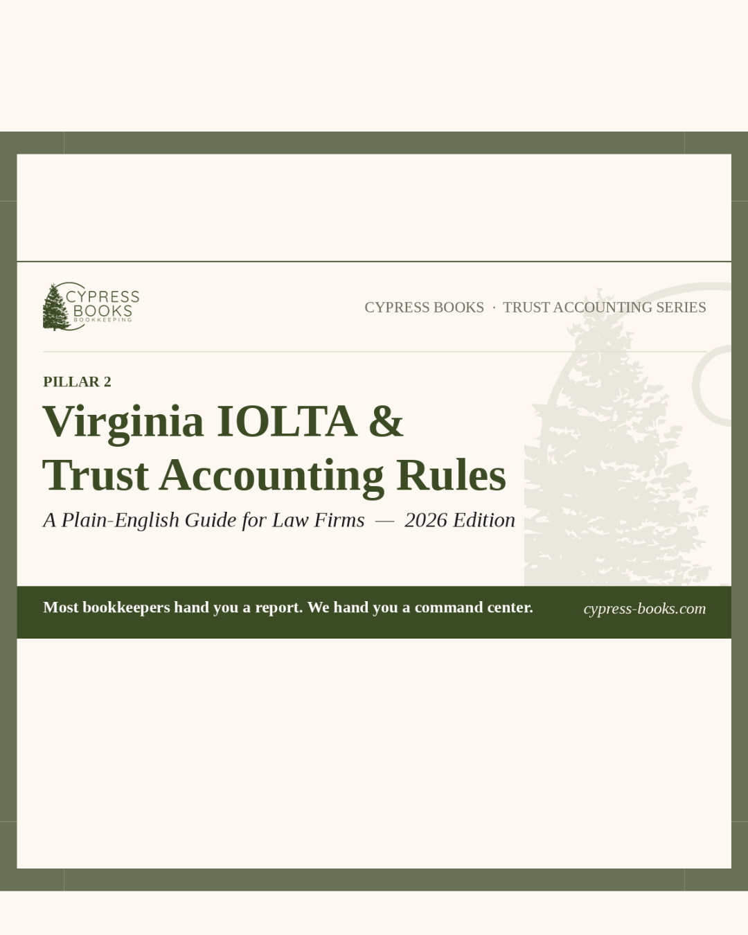 Virginia IOLTA &amp; Trust Compliance Rules