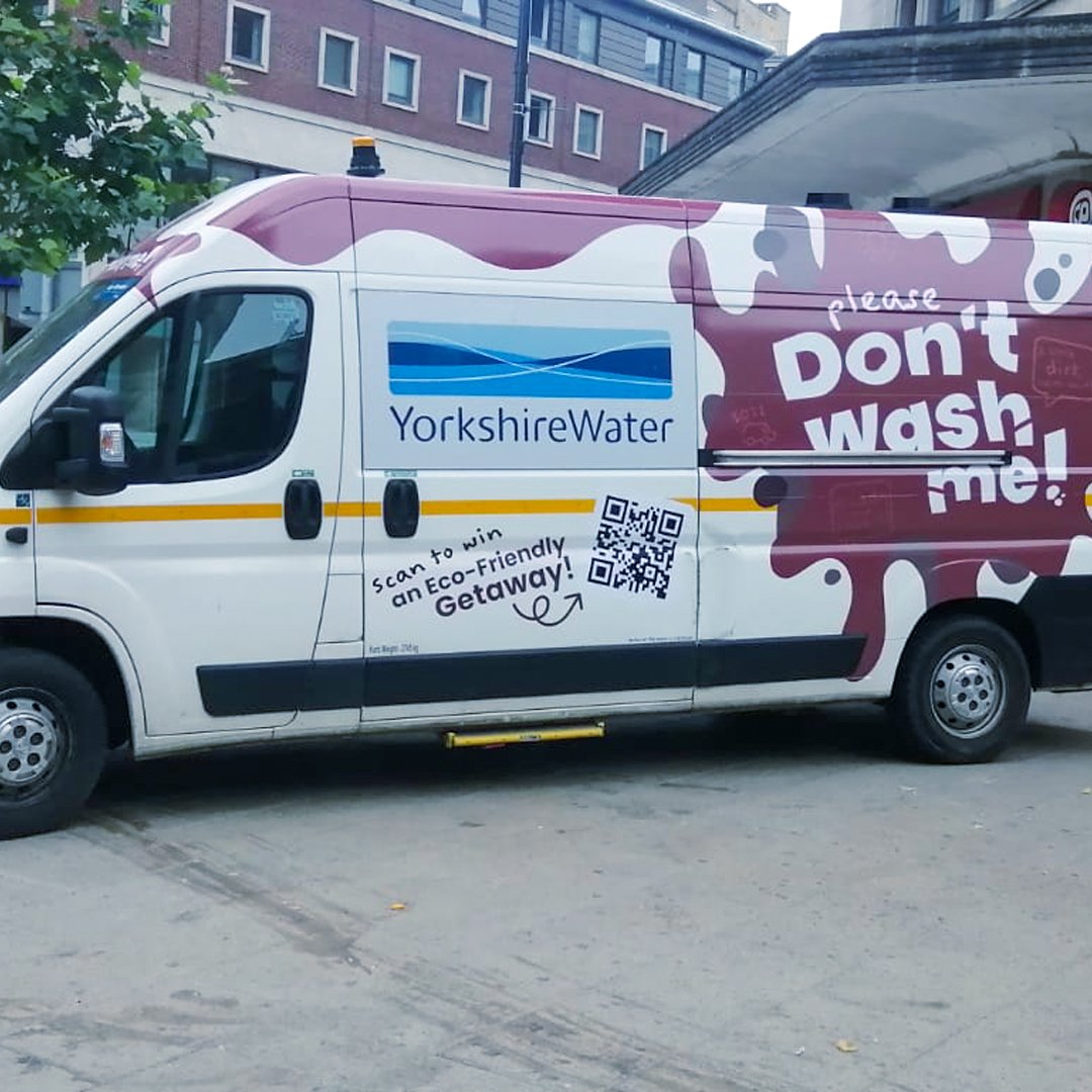 Yorkshire Water - Muddy Van Wrap
