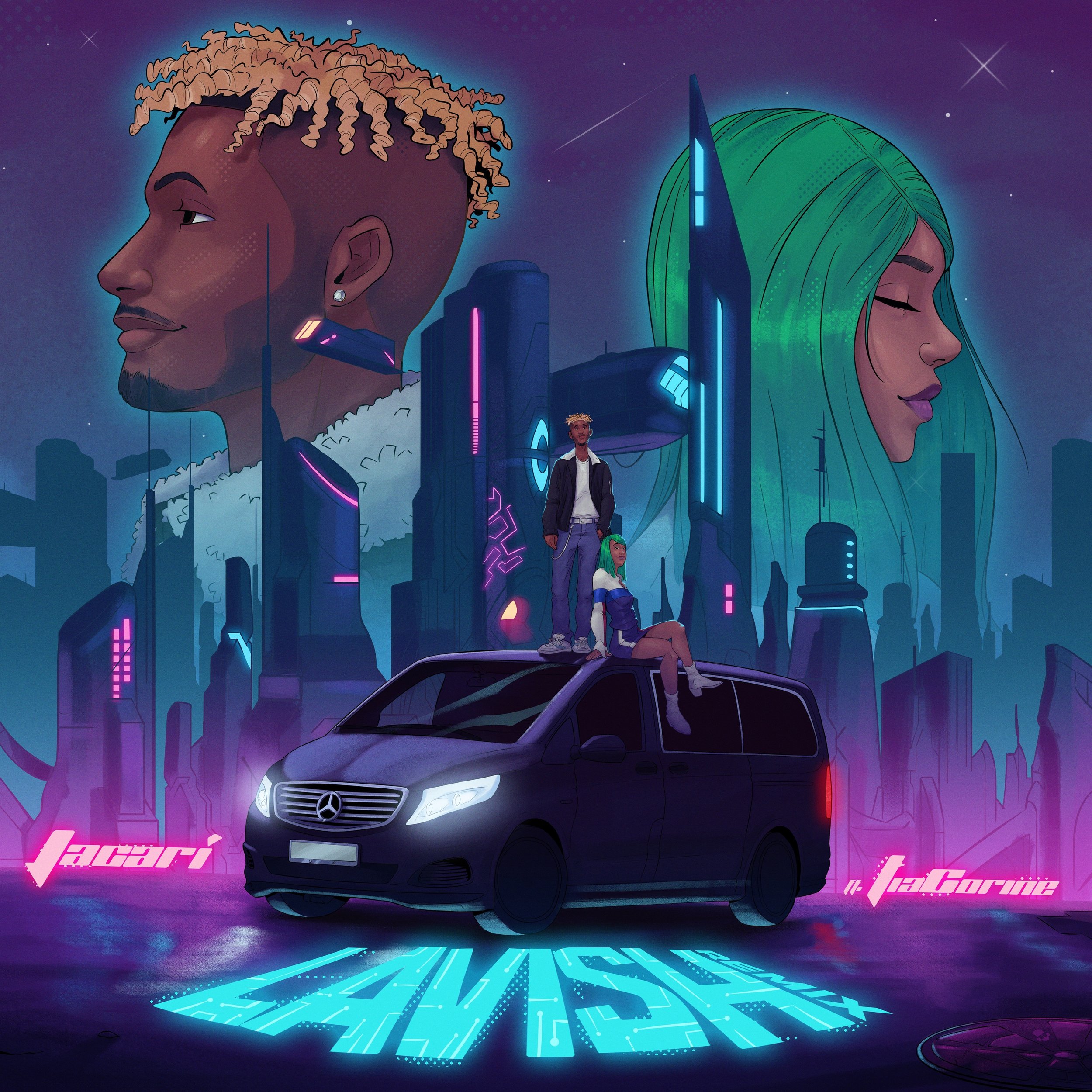 &lsquo;Lavish Remix&rsquo; 3/8 

🖼️ @edwardthecartoonist 
Deeply grateful for everyone involved, pre save in bio. 💎