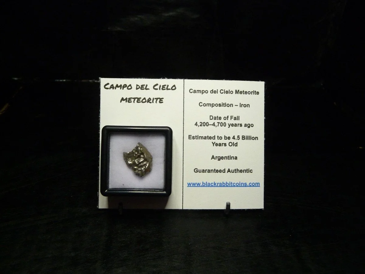 Small Campo Del Cielo Meteorite