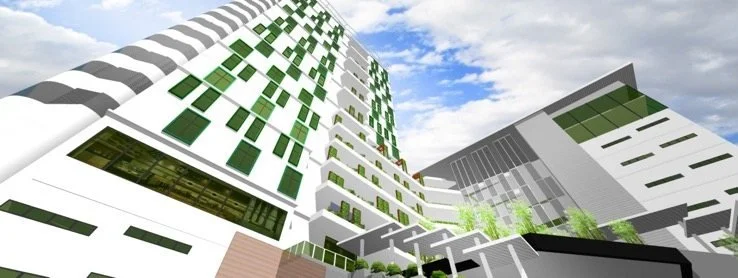 De La Salle College of Saint Benilde Sports and Dormitory Building, San Isidro Drive, Pasay