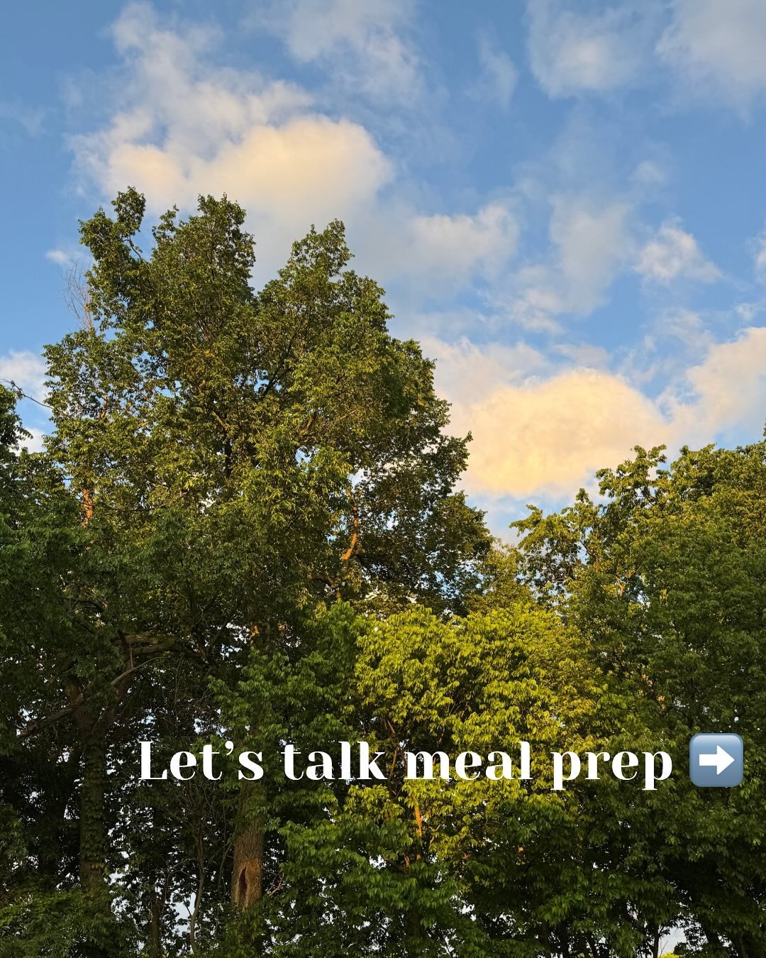 Does the thought of meal prepping stress you out??

Some things that keep meal prep simple for me are:

1️⃣ I think of one meal we want to eat for each meal time. One breakfast, one lunch, one dinner, and the same snacks for the whole week. FOR ME, t
