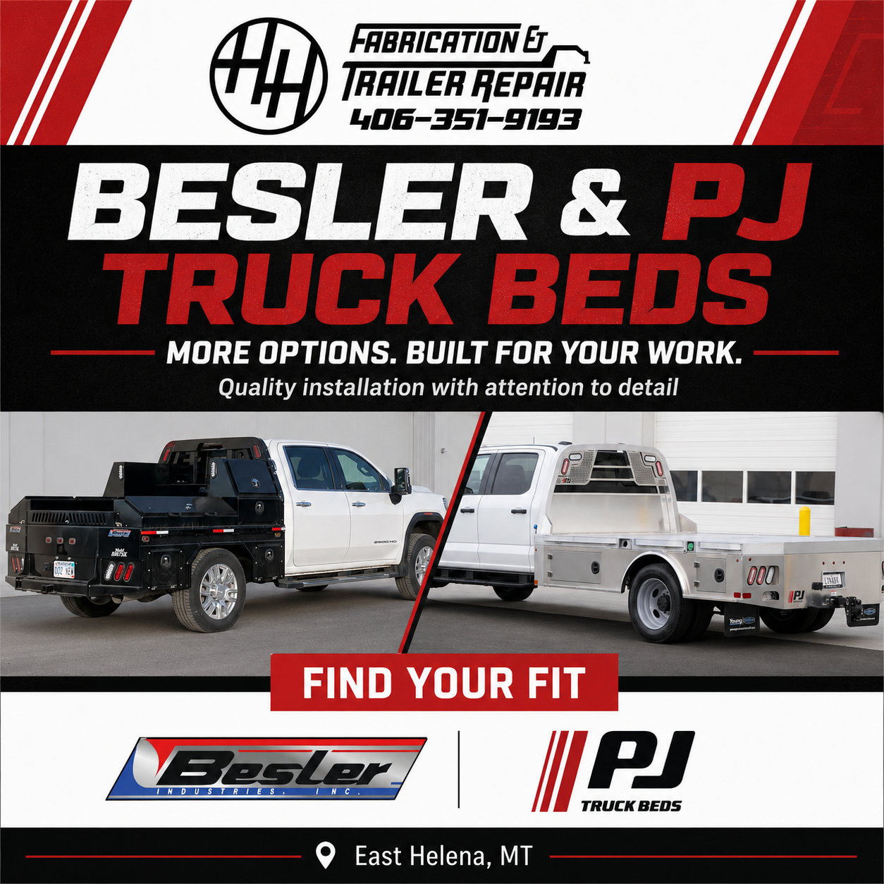Two Powerhouse Truck Bed Brands.&nbsp;One Trusted Truck Bed Installer.
