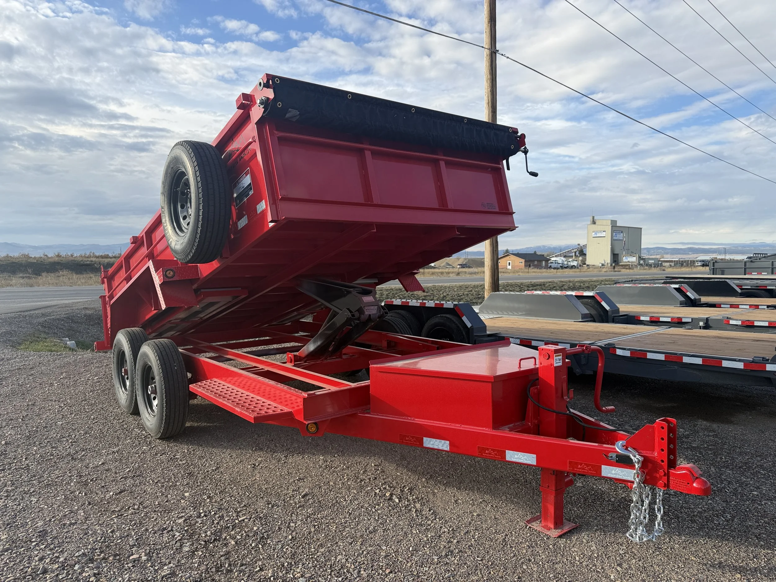 Snake River 7x14 Dump Trailer | 14K GVW
