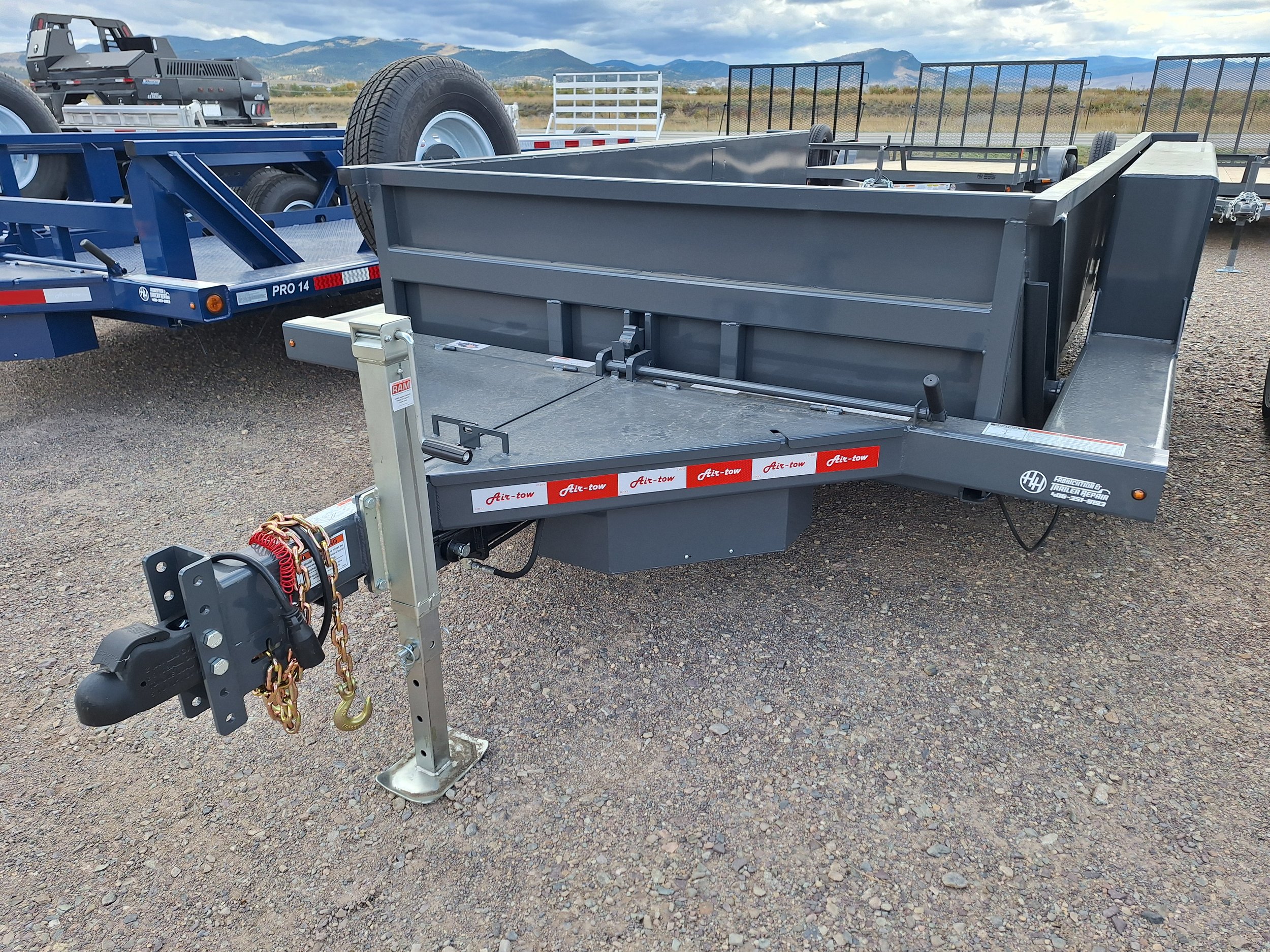 Air-Tow UT14-12 Ground-Level Utility Trailer