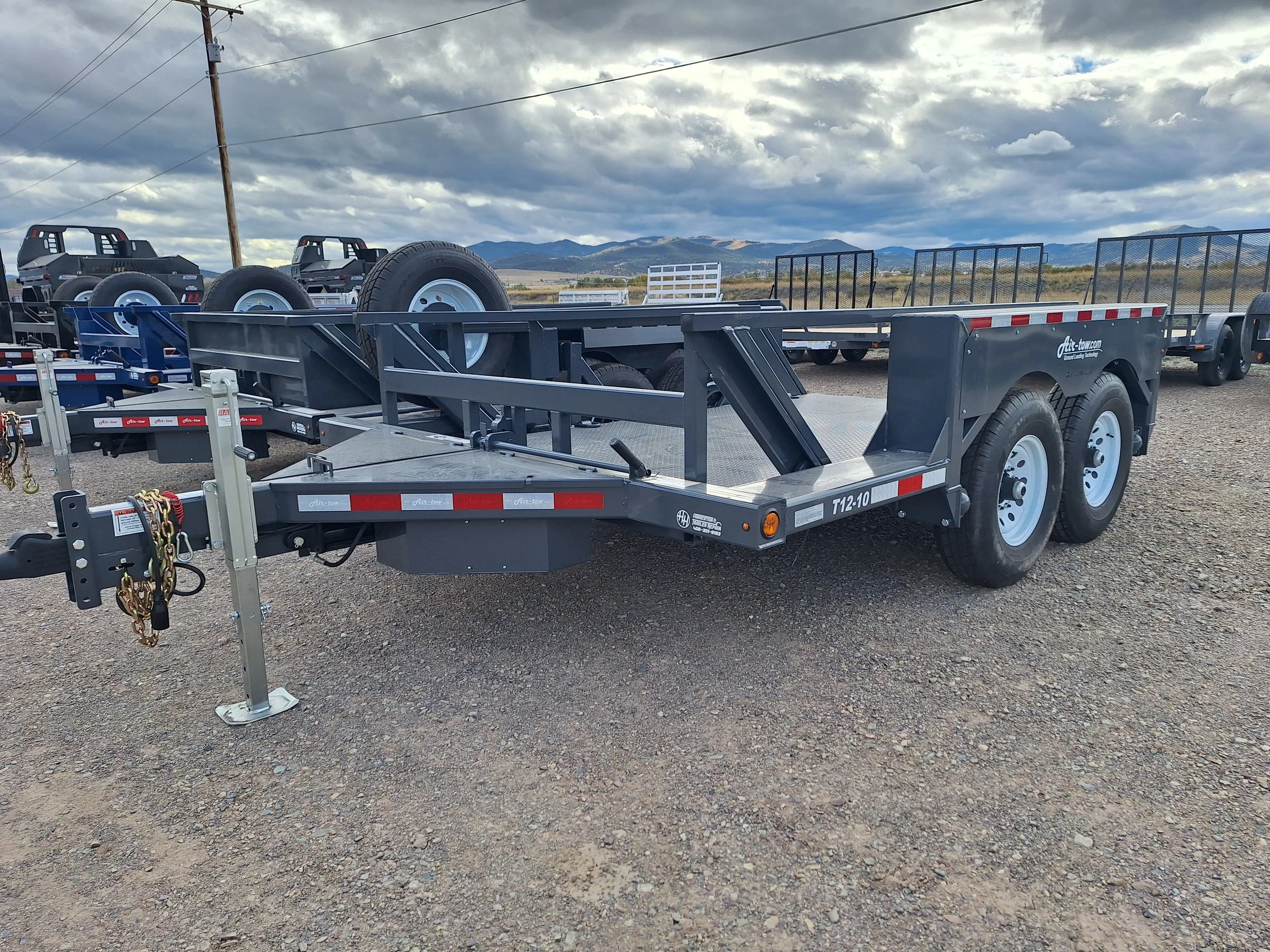 Air-Tow T12-10 Ground-Level Trailer