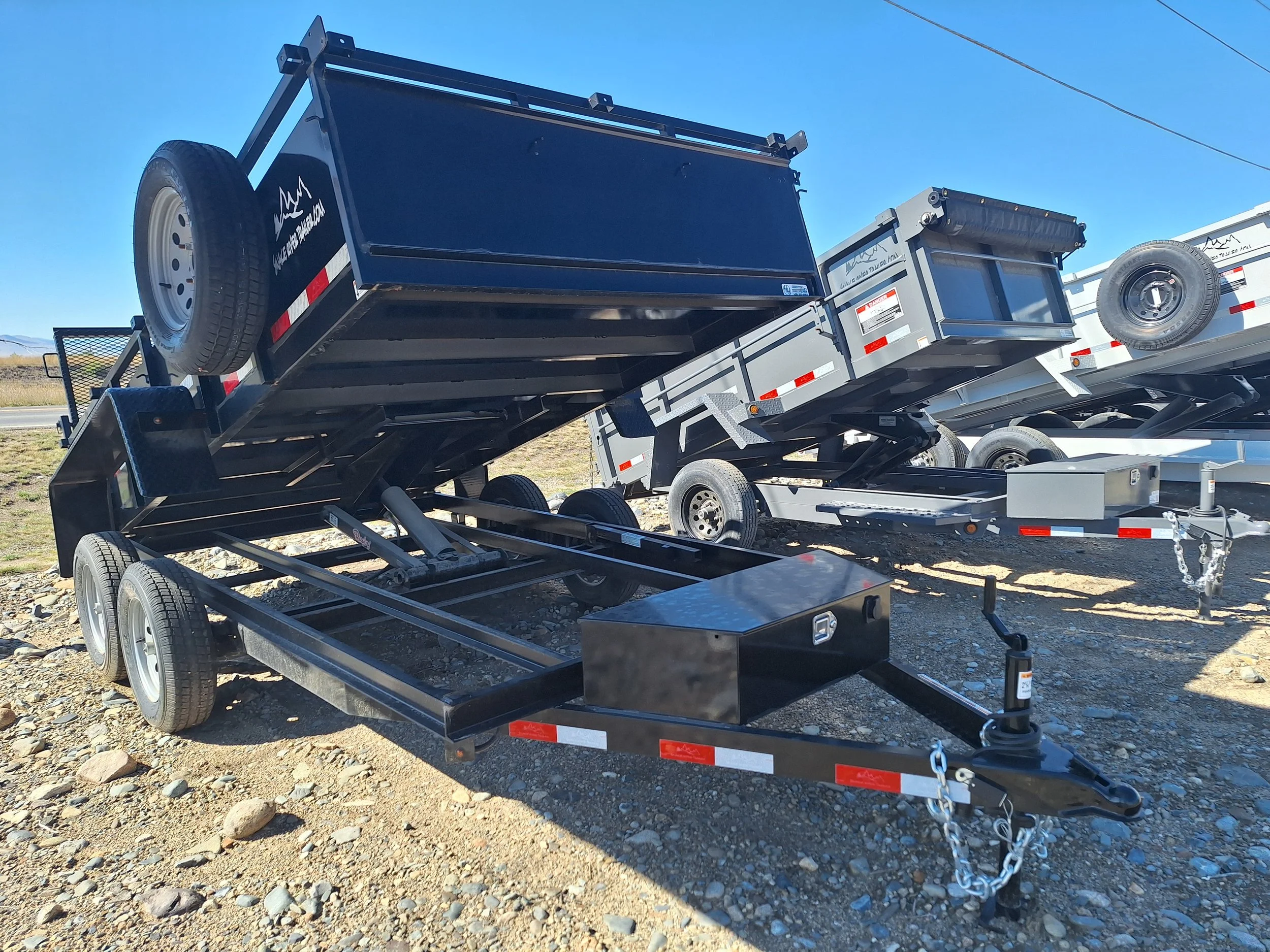 Snake River 6' x 12' 7K DUtility Dump Trailer