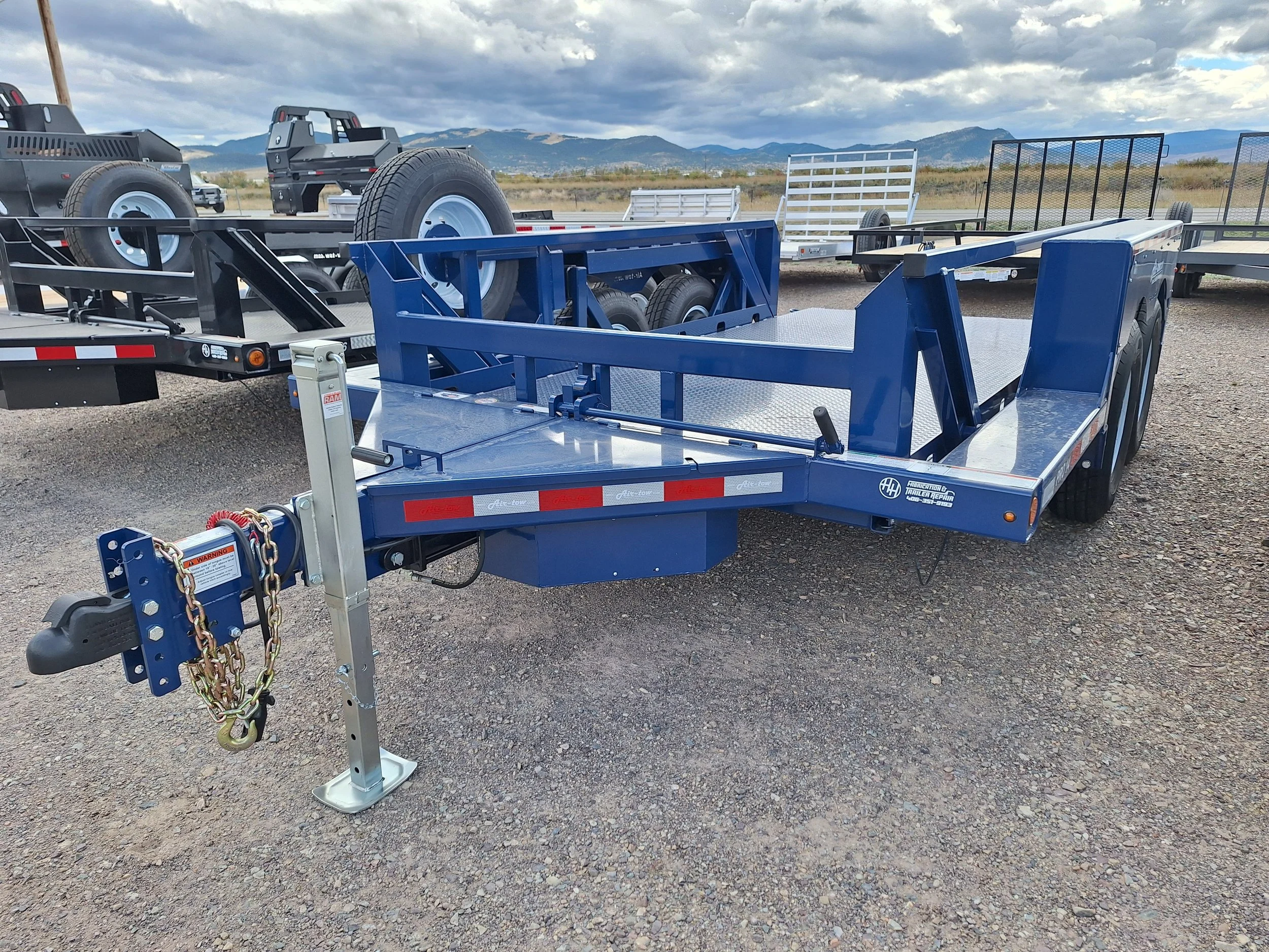 Air-Tow Pro 14 Ground-Level Trailer