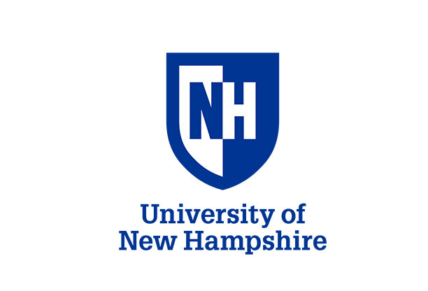 University of New Hampshire logo with shield and 'NH' initials