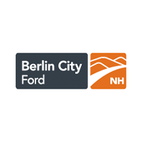 Logo of Berlin City Ford featuring text and graphic elements.