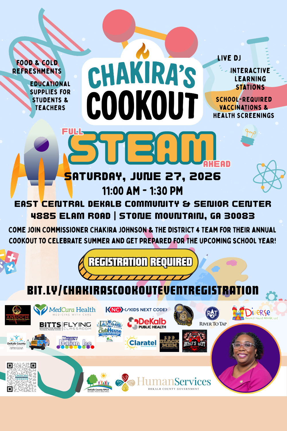 Chakira's Cookout: Full STEAM Ahead