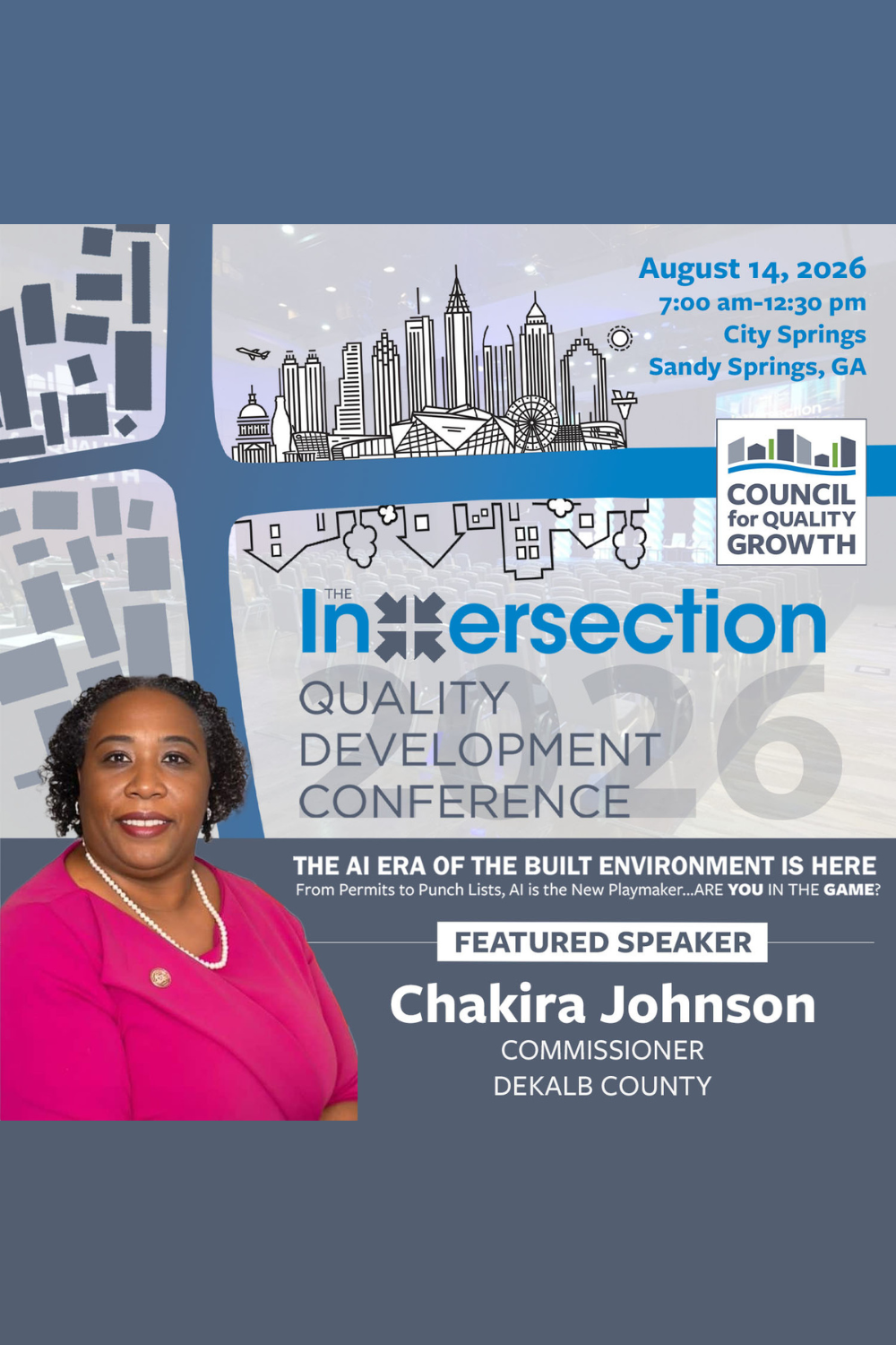 CQG's 6th INTERSECTION Quality Development Conference 