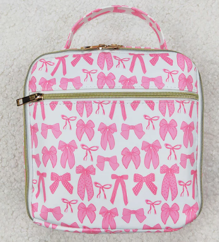 Pink Bow Lunch Box