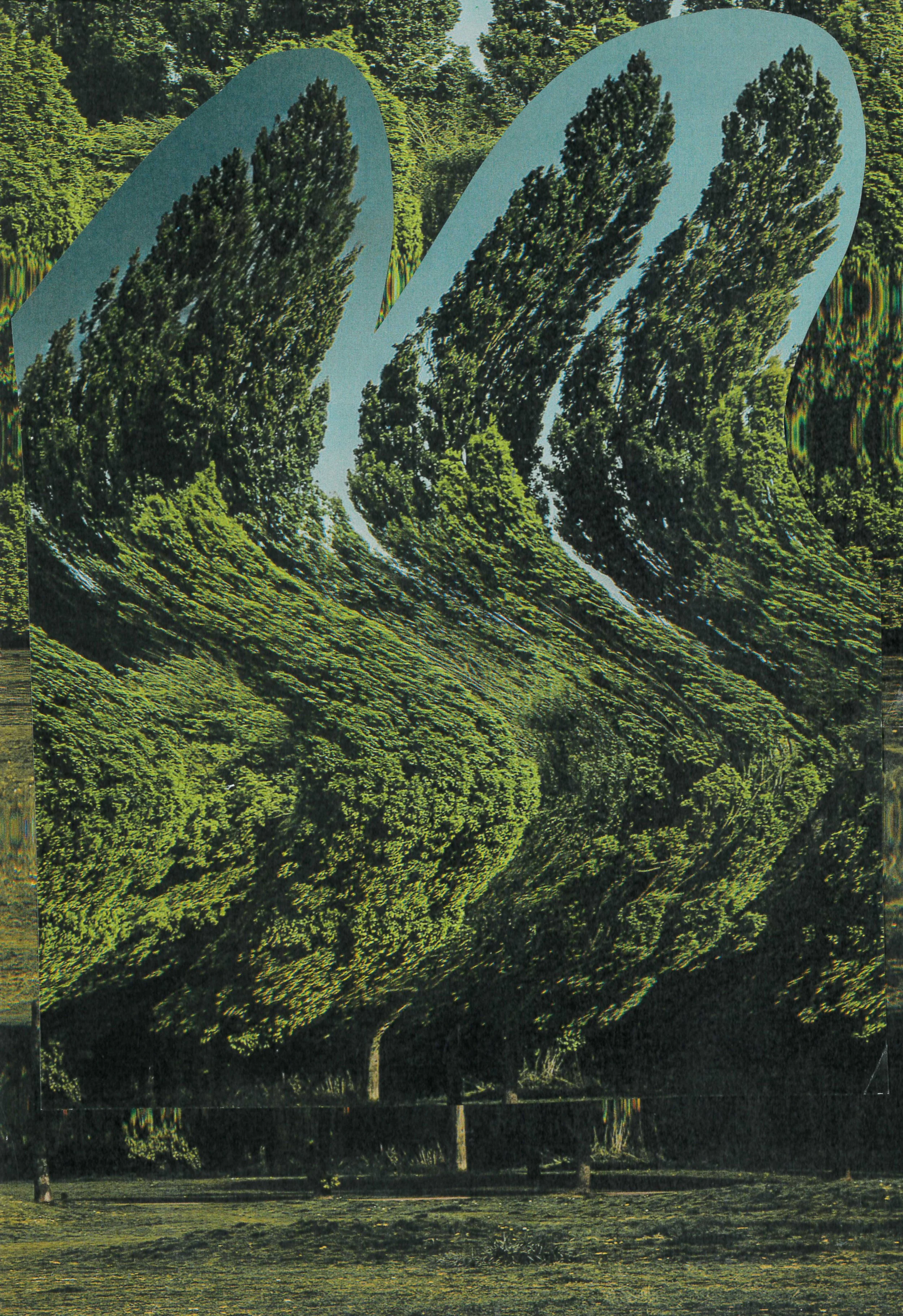 Scanography collage mixed media abstract xeroxart scanograph