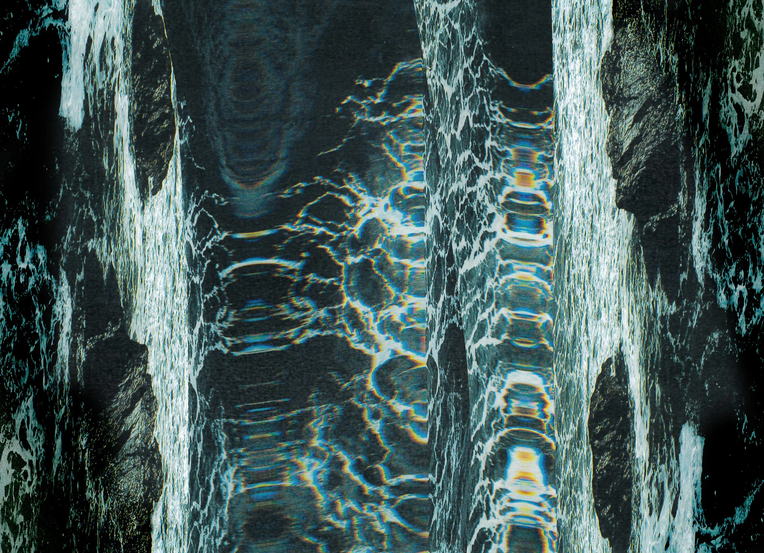 Scanography collage mixed media abstract xeroxart scanograph
