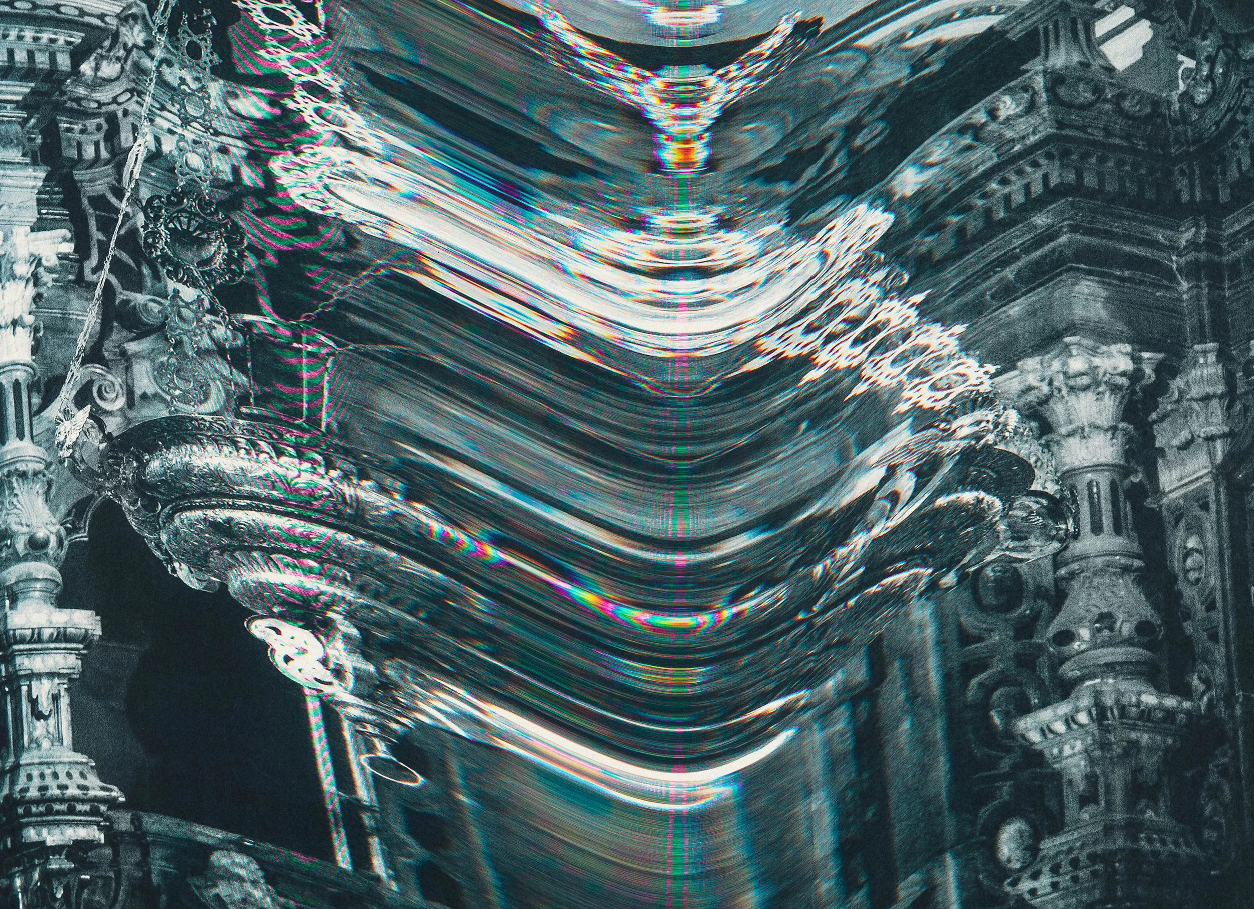 Scanography collage mixed media abstract xeroxart scanograph