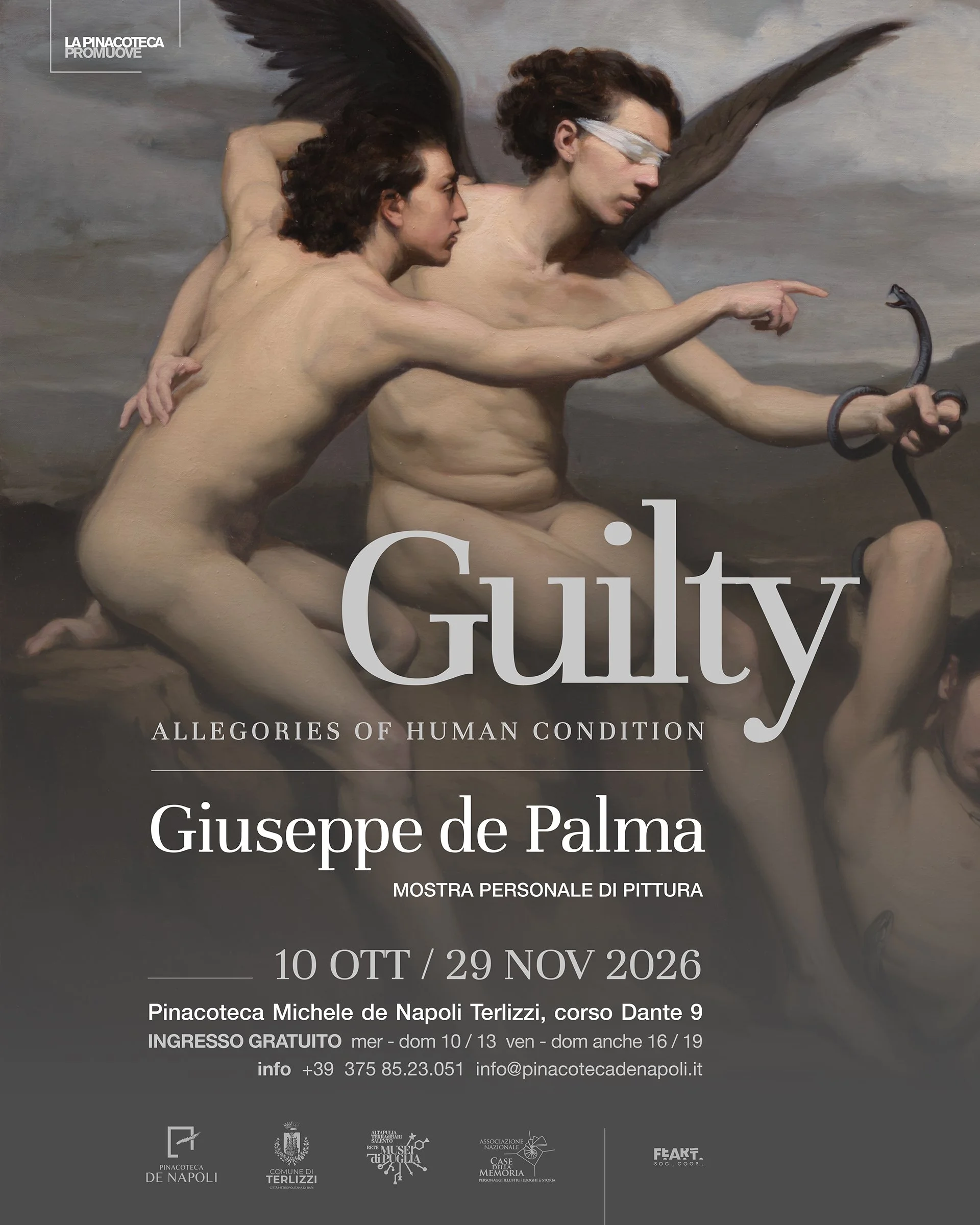 Solo show "Guilty, allegories of human condition" 