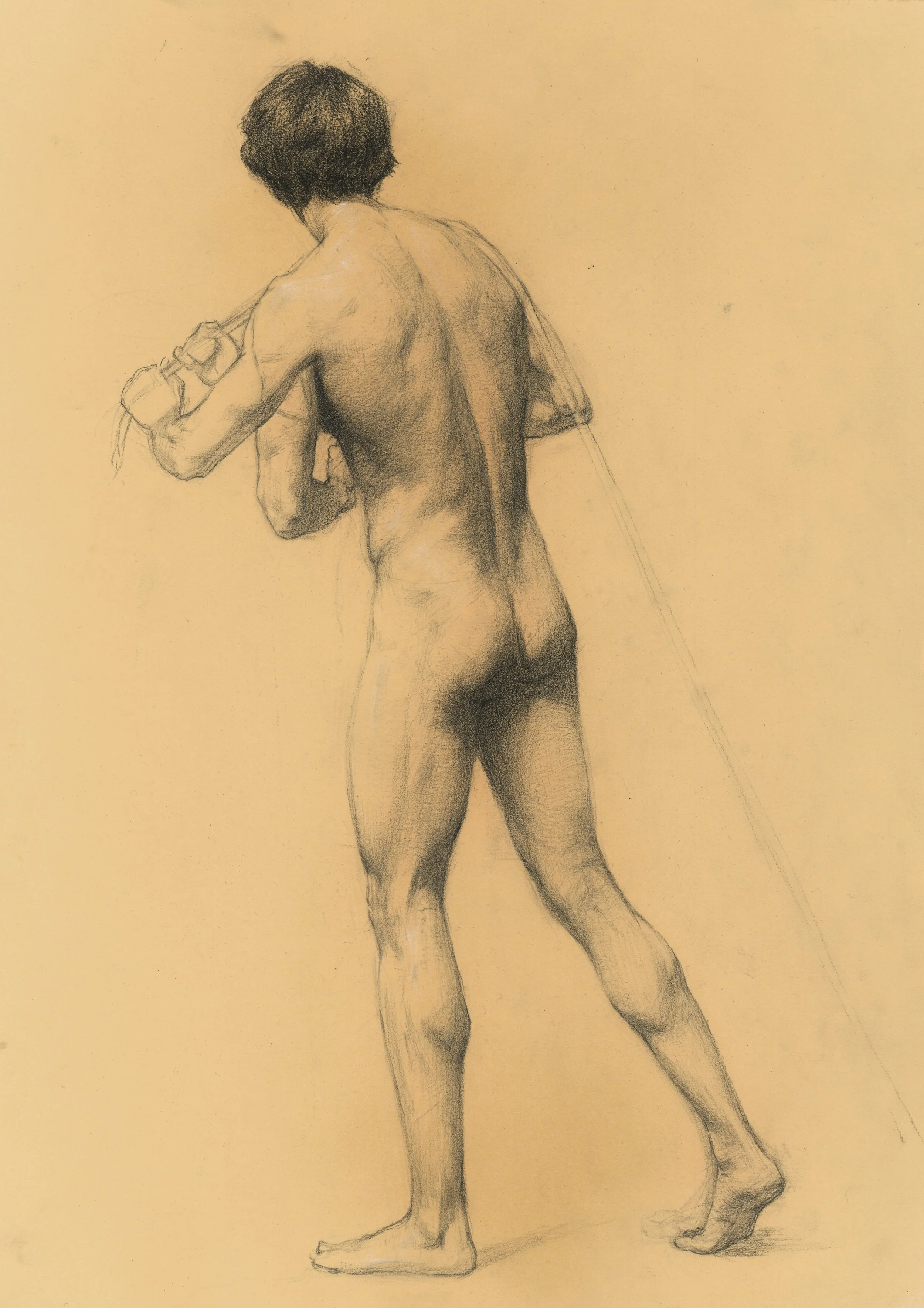 Figure Study
25x35 cm
graphite on paper