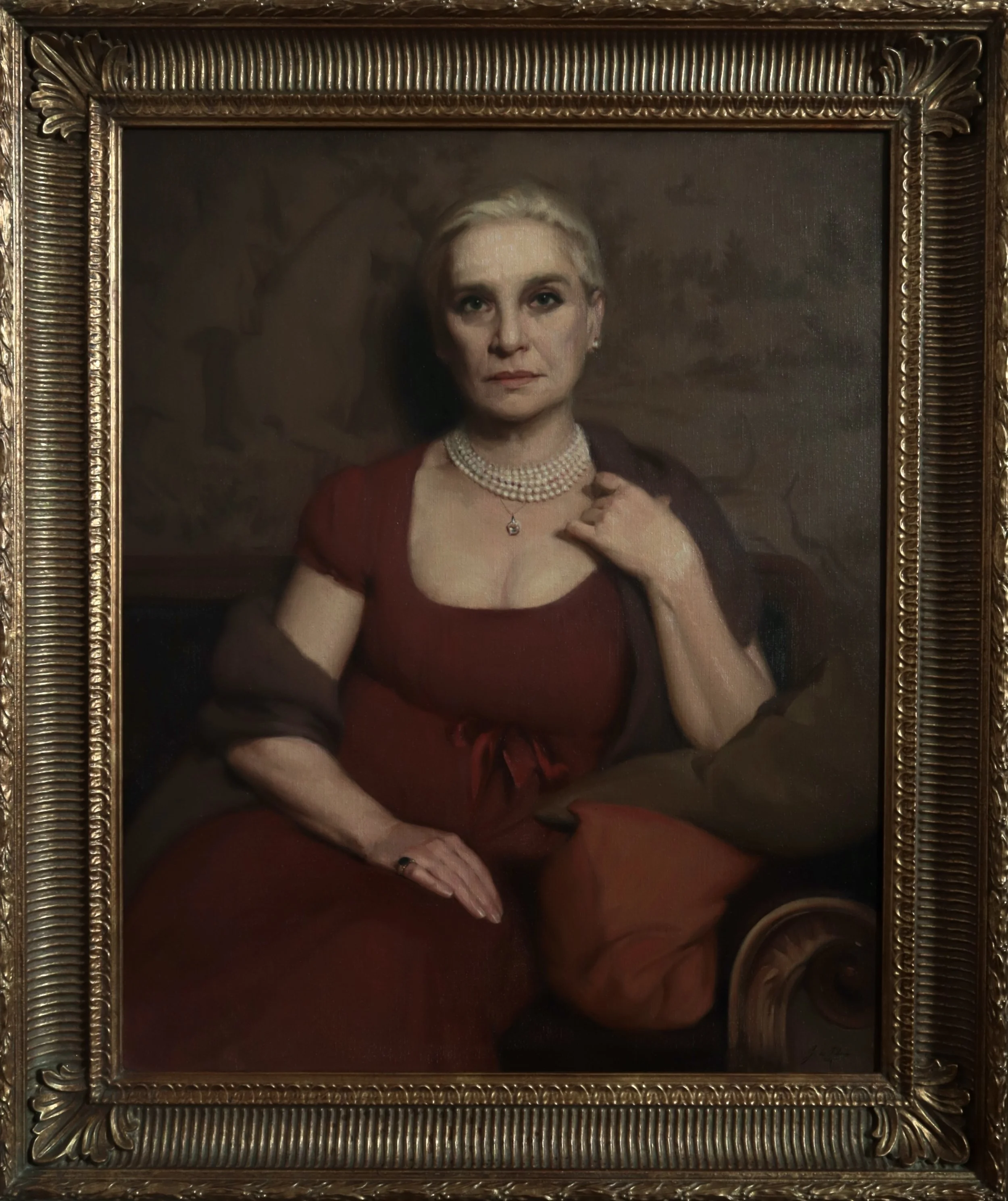 Portrait of Anna Sulai Capponi
80x65 cm
oil on linen
2024
Private Collection