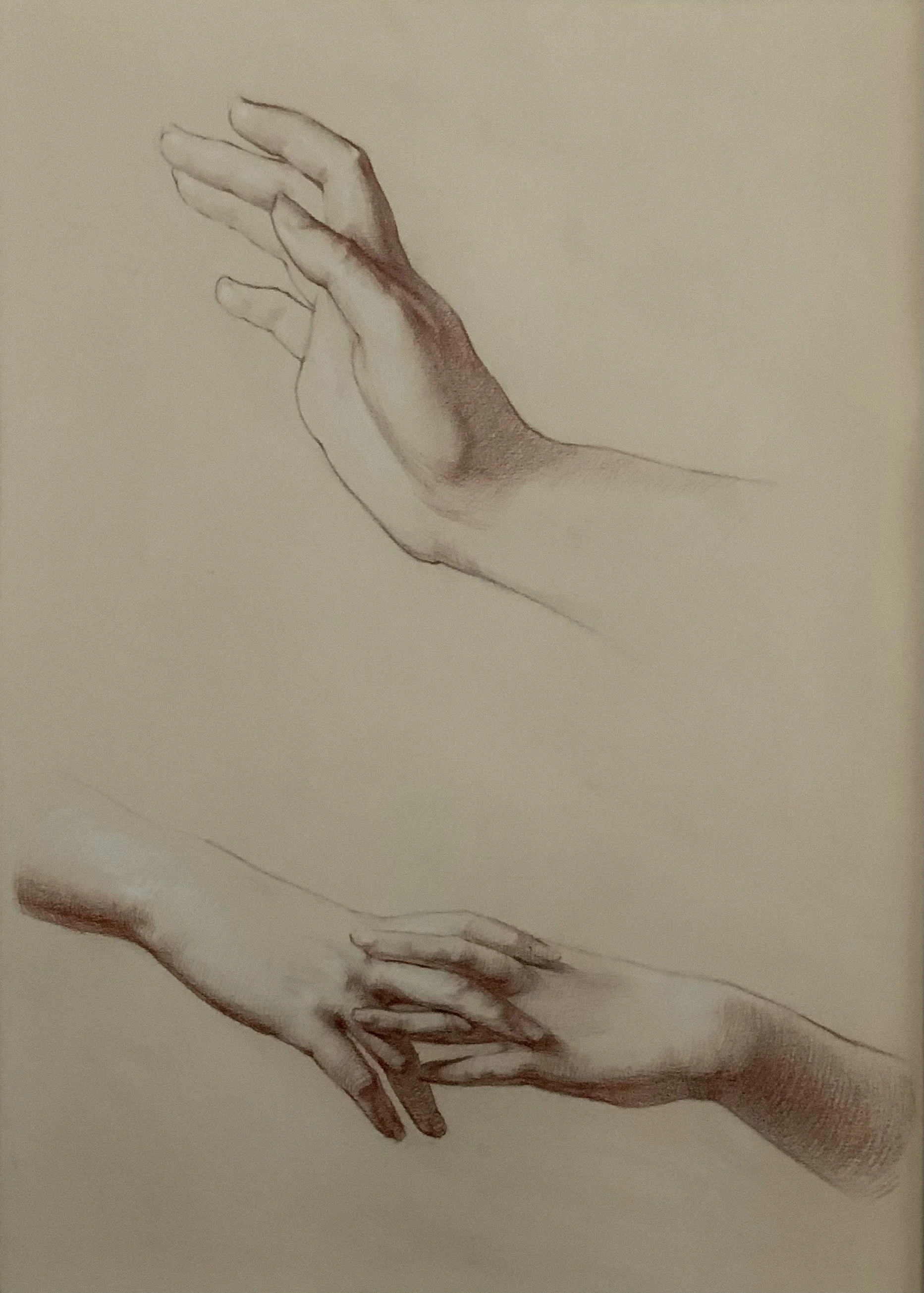 Hands Study 6
Sanguine and Graphite on Paper