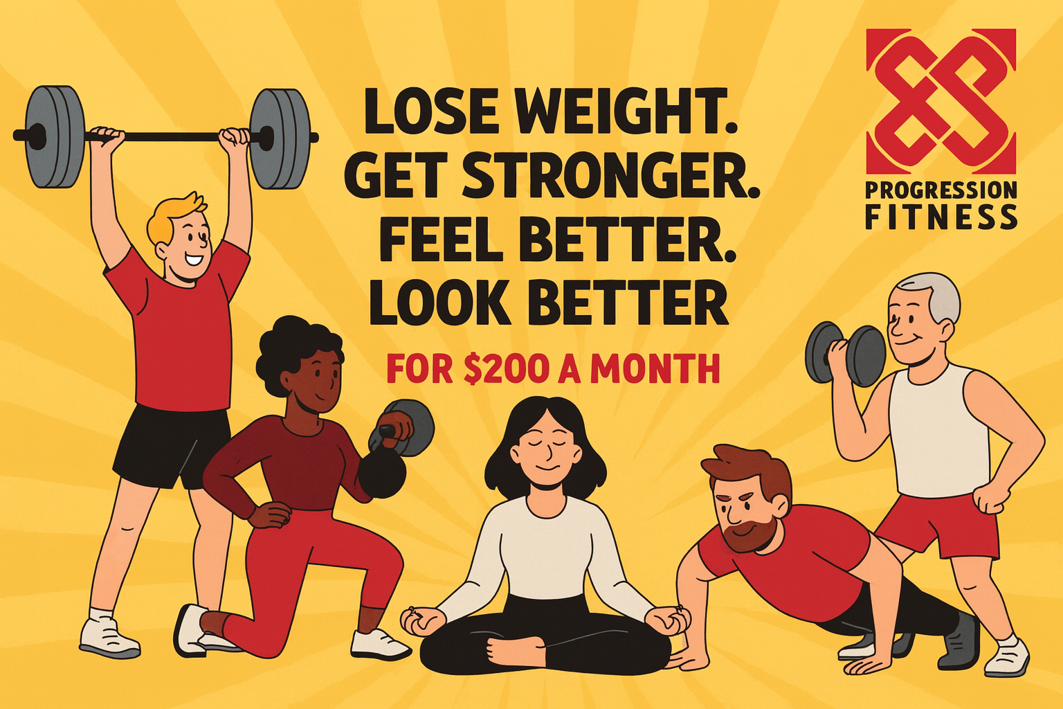 How to Lose Weight, Get Stronger, Feel Better, Look Better, and Be a Better Human.