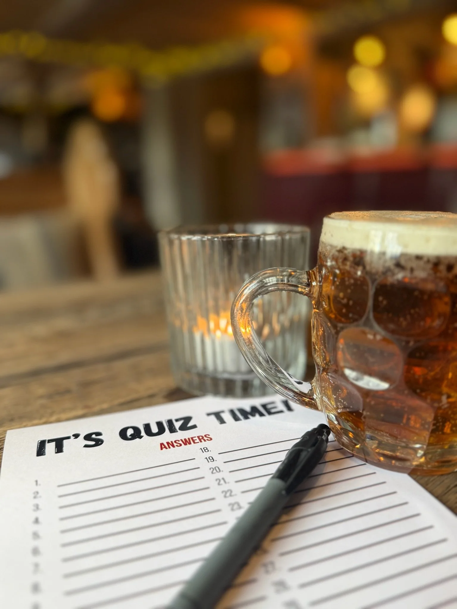 The BIG Quiz - September