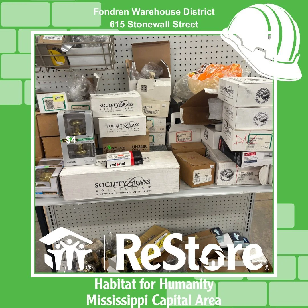 🚪✨ Exciting news, everyone! We have tons of brand-new doorknobs of all shapes and sizes available at the ReStore! Whether you&rsquo;re looking to update your home or tackle a DIY project, we&rsquo;ve got you covered. Come check them out and find the