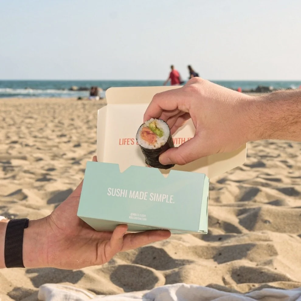 Australian Roots, LA Grown 🇦🇺🇺🇸 
Made for the sand, city, and everywhere in between. #SushiMadeSimple