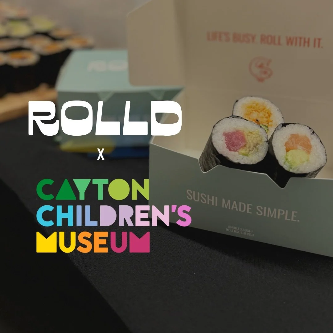 Grateful to roll for a cause. Thank you to the Playmakers Gala for inviting us to be a part of a wonderful evening benefitting the @caytonchildrensmuseum #SushiMadeSimple