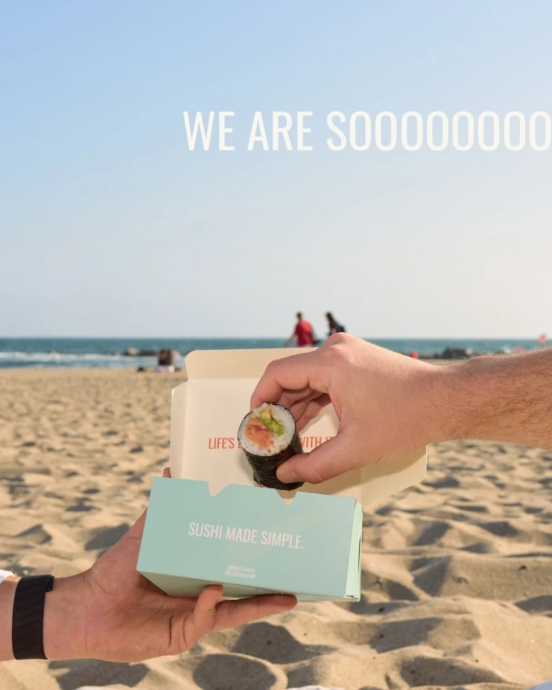 happy June 1st to those who celebrate. 

ROLLD Sushi was born for this 🌞🌊

&bull;&bull;&bull;

#ROLLDSushi #SantaMonica #LosAngeles #Sushi #Beach