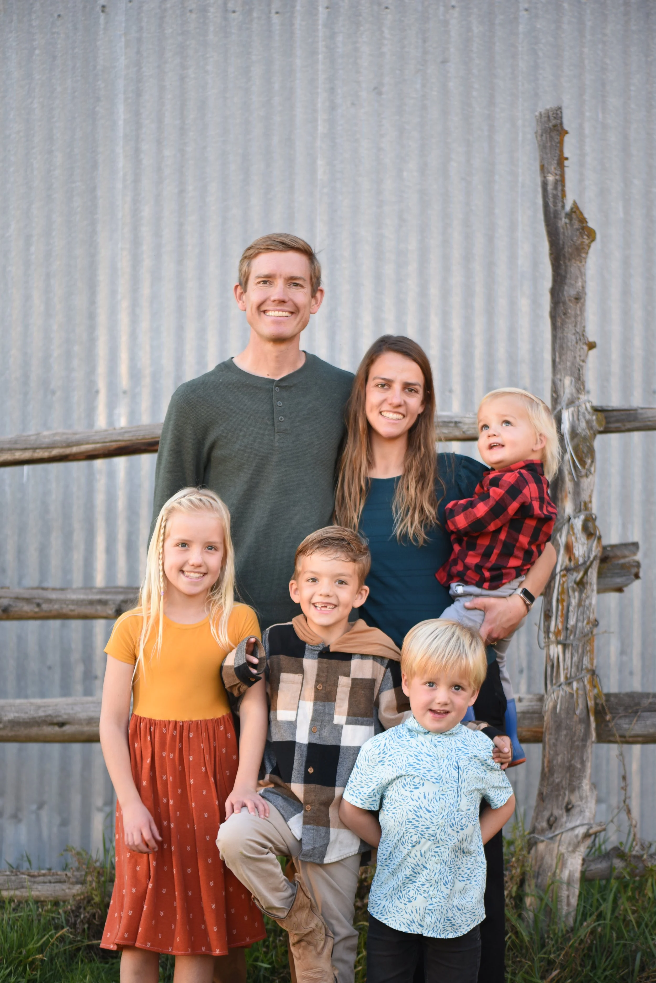 Dr. Tanner Godfrey and his family - Cache Valley Natives