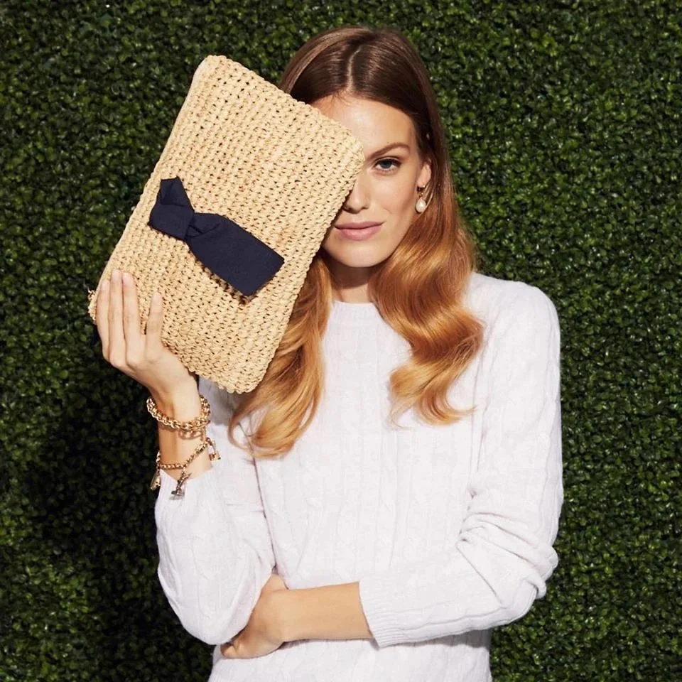 Pamela Munson beauty campaign with fresh, polished, timeless hair and makeup by NYC artist