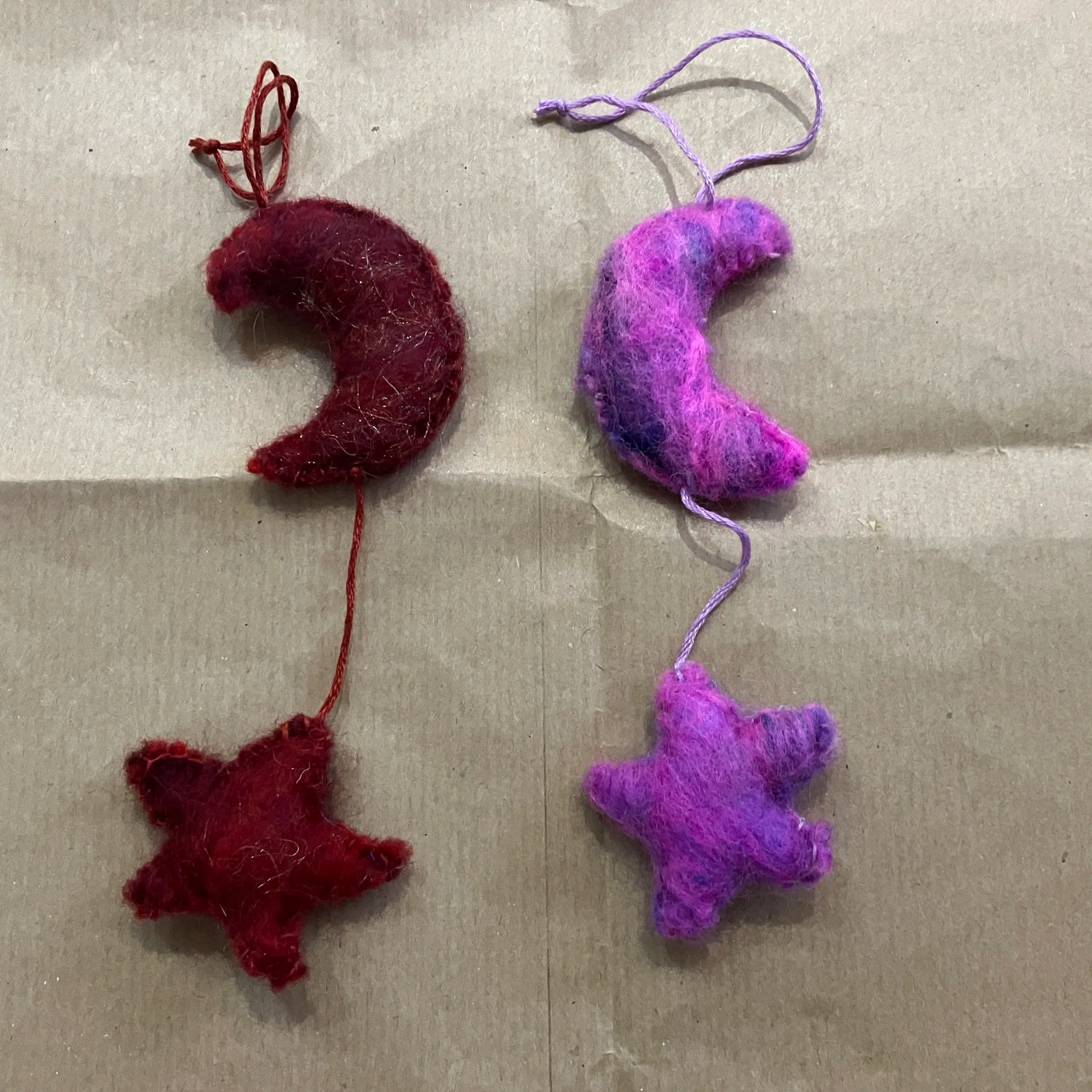 Moon and Star Decoration