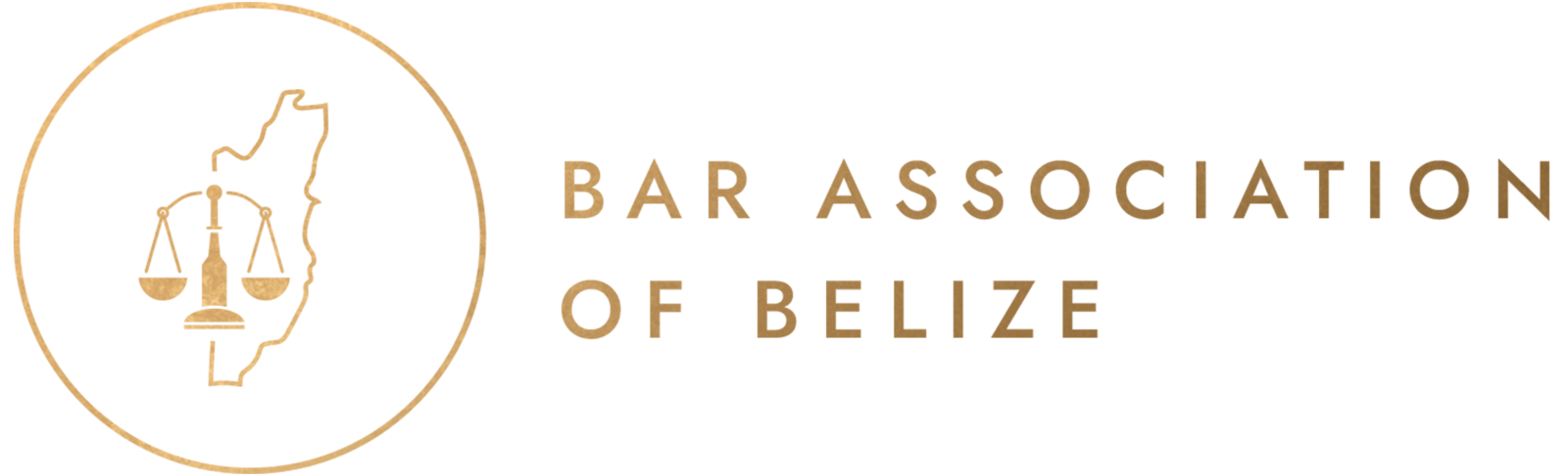 Logo for Bar Association of Belize.