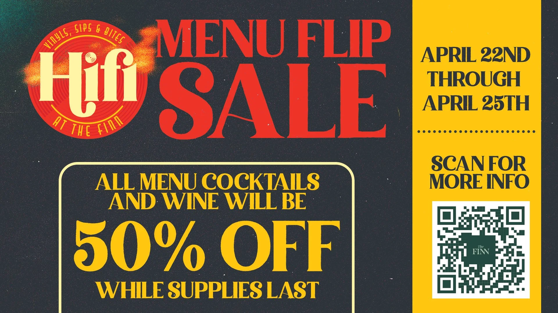 Hifi Menu Flip Sale