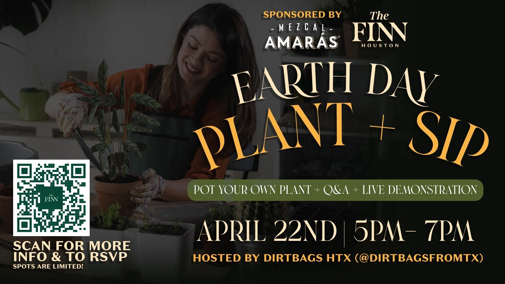 Celebrate Earth Day | Plant & Sip