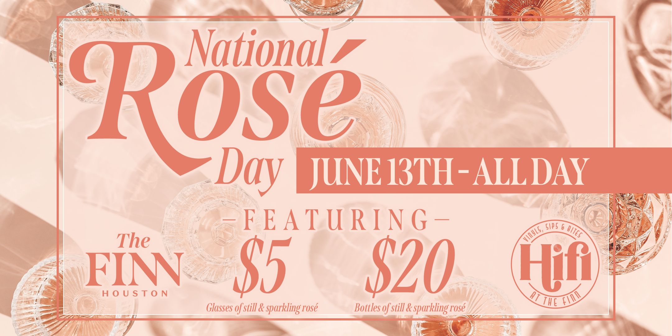 National Rosé Day at The Finn & Hifi