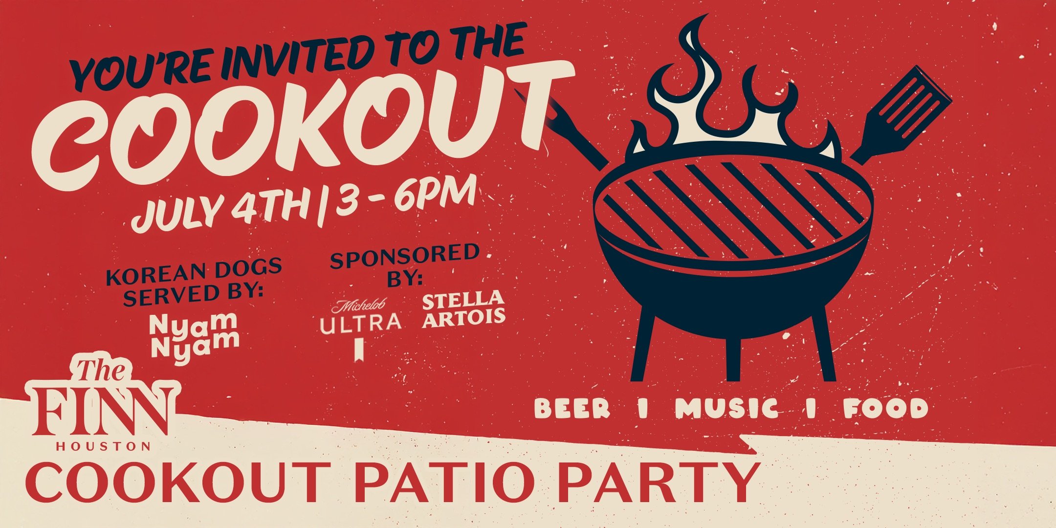 The Finn Cookout Patio Party