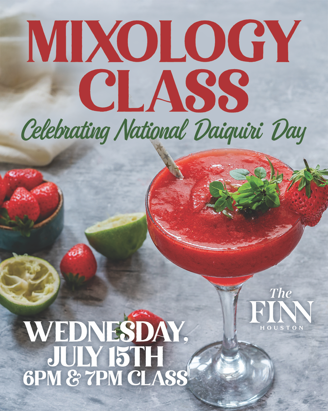 National Daiquiri Day Mixology Class