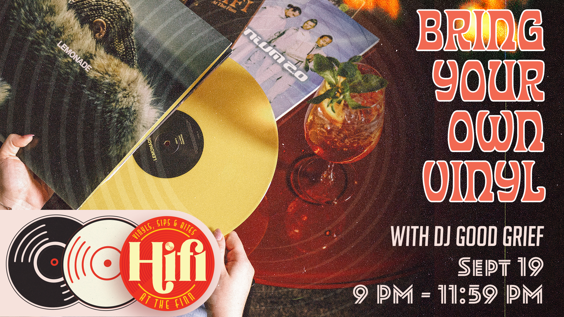 BYOV with Record Klub Vinyl Pop Up with DJ Good Grief