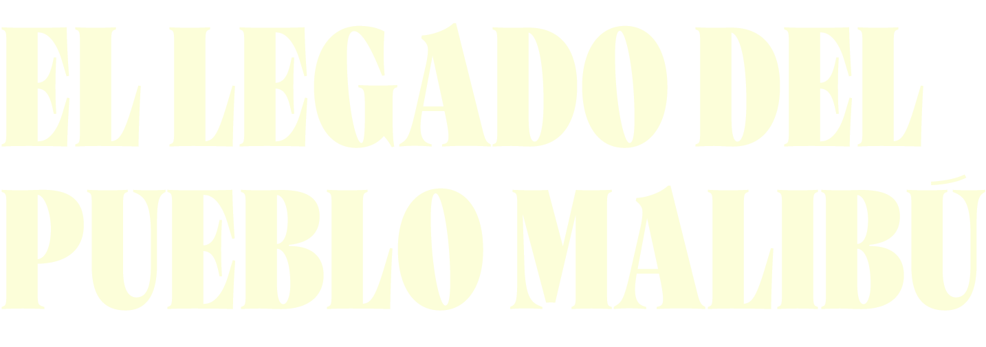Texto en letras grandes que dice 'El legado del pueblo malí'