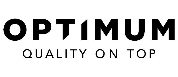 Optimum logo with the tagline 'Quality on Top.'