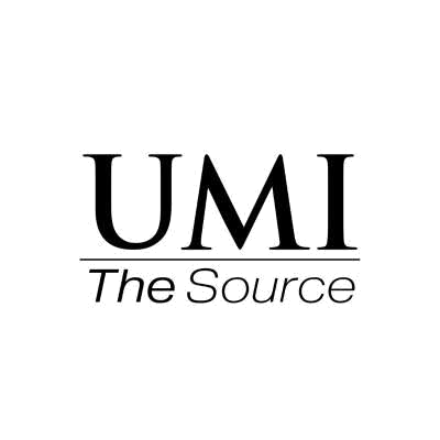 UMI The Source logo in black and white.