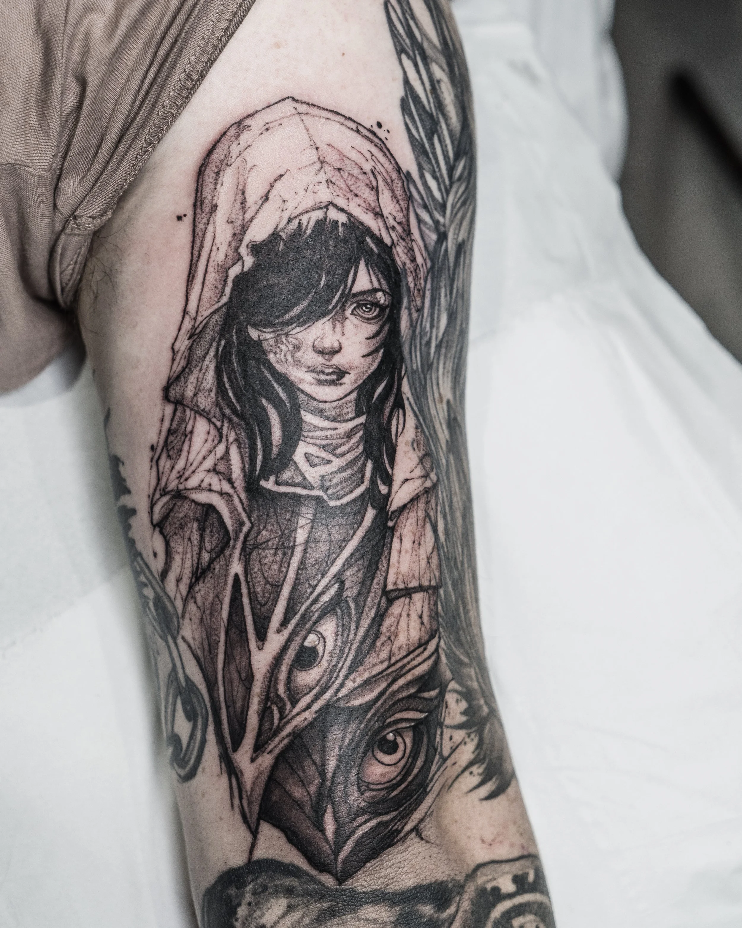 witch tattoo