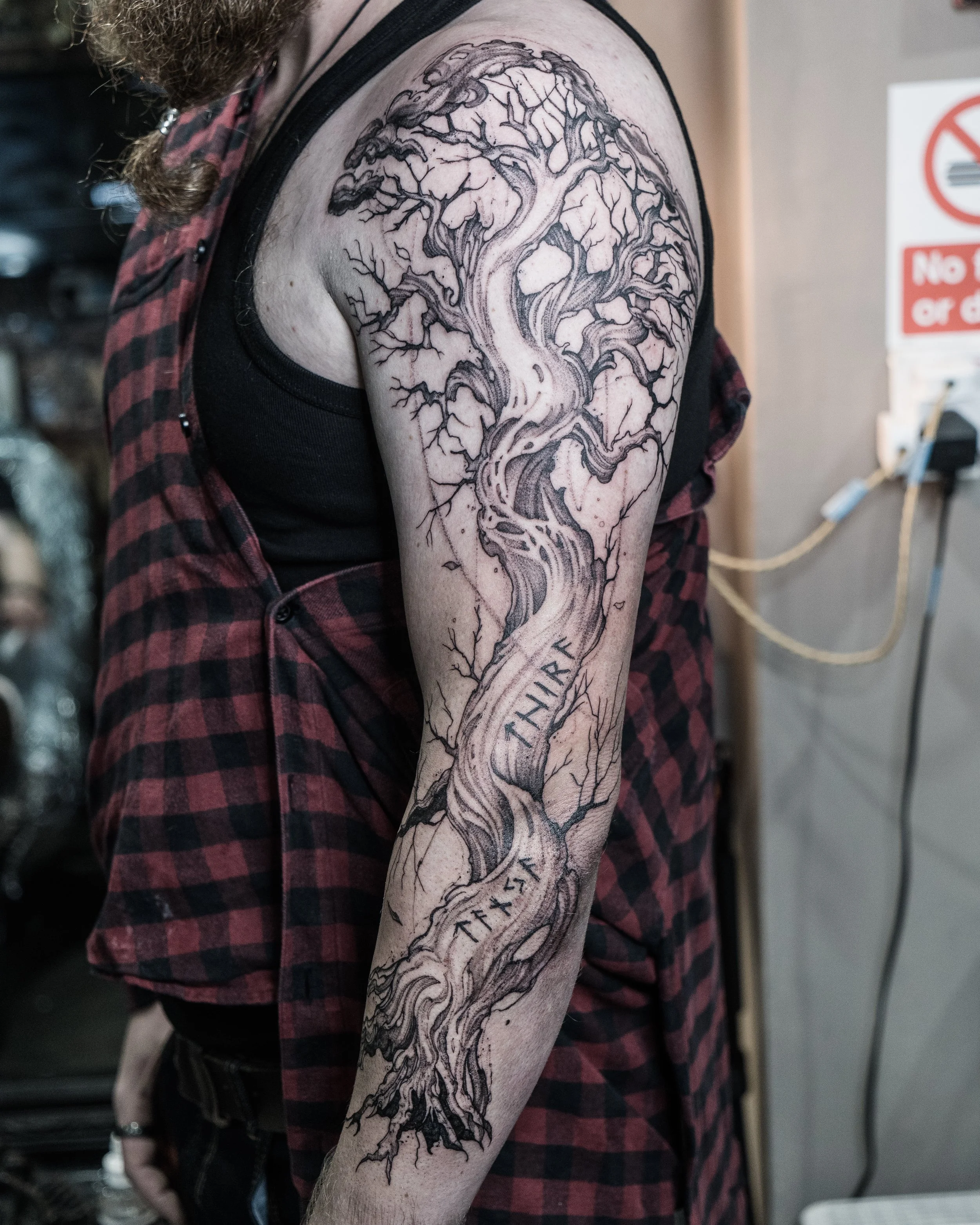 tree of life tattoo on arm