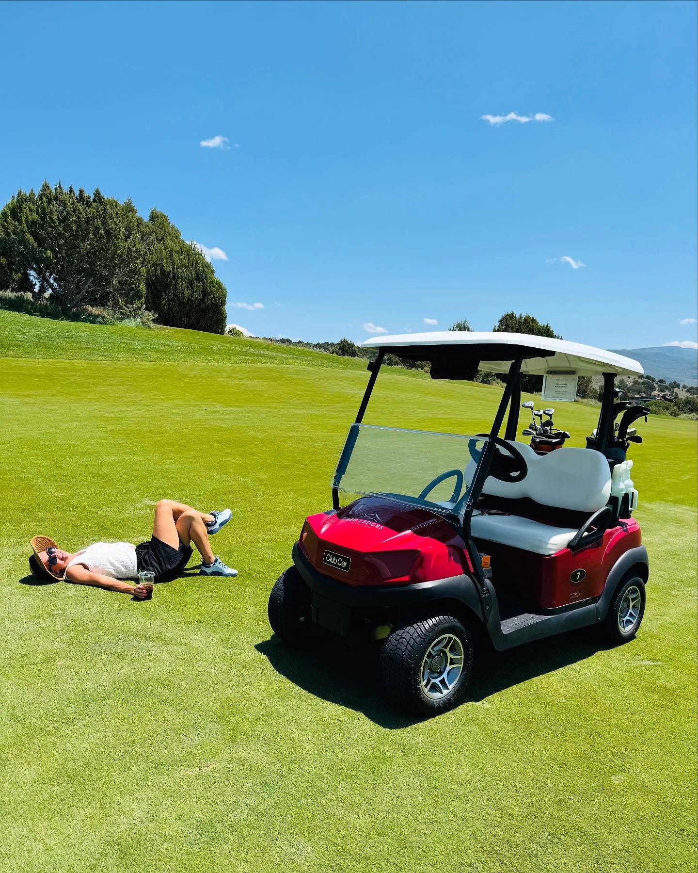 Heading home from a golf tournament for Rising Star Outreach&mdash;an organization close to our hearts. As I spent time on the course today, I kept coming back to the unexpected gift that hobbies like golf can have in this second season of life. And 