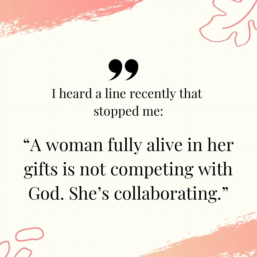 I heard this and I can&rsquo;t stop thinking about it! 

You are not going against God when you grow.
You are going with Him. 

I would love to hear if these ideas and slides resonate with you too? I&rsquo;m obsessed with this idea! 

Thank you @finl