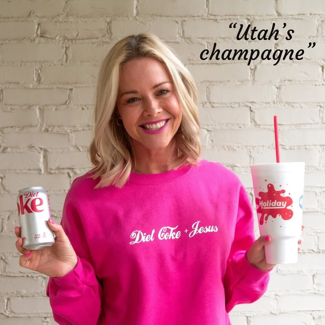 At brunch today, the server slid over my frosty Diet Coke with pebble ice and said

&lsquo;Here&rsquo;s your Utah champagne&rsquo;

I&rsquo;ve never felt so seen. 🥤✨

Happy Saturday friends!