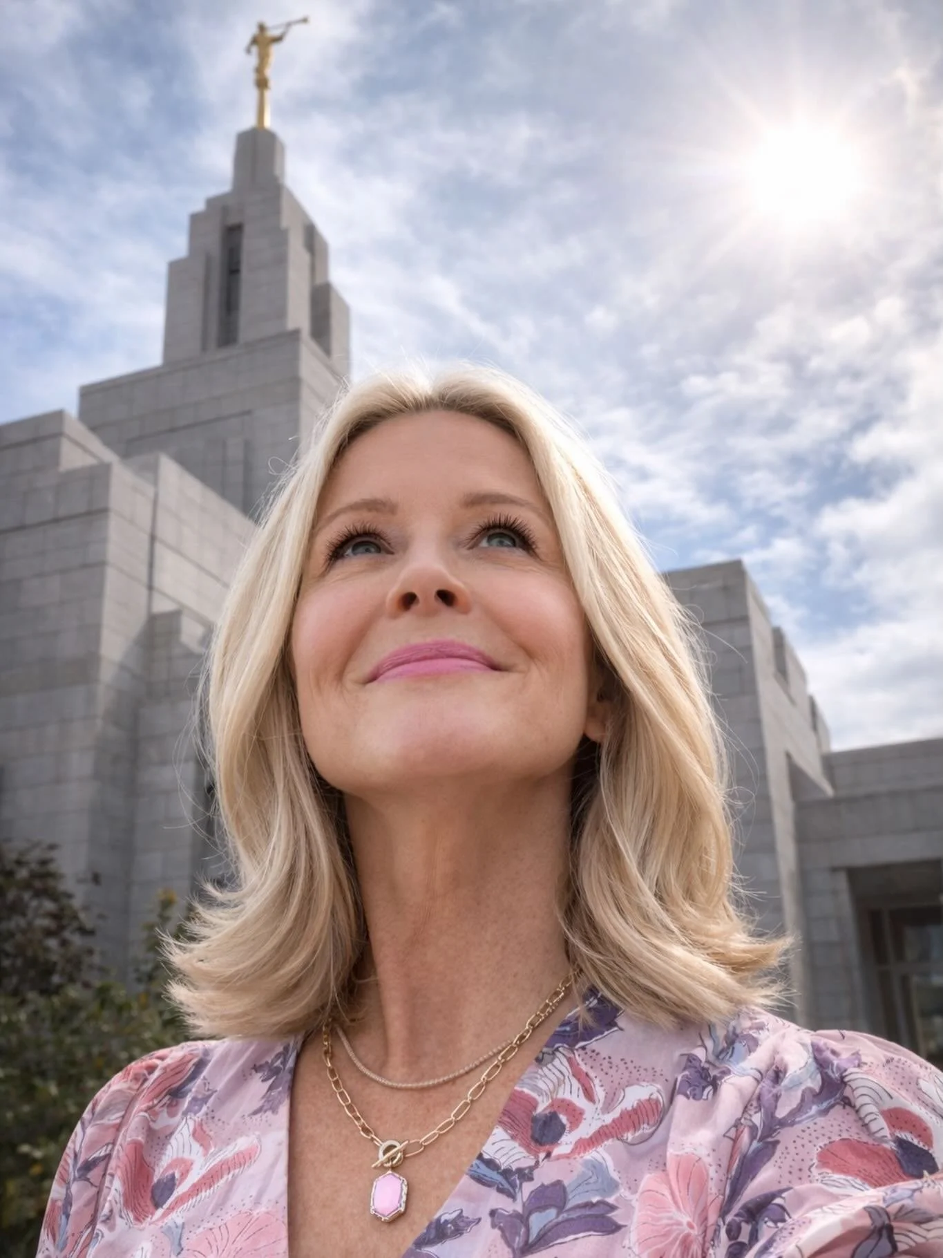 I&rsquo;ve been going to the temple a lot this year.
 Because where else do you go when you need peace + Jesus?

I always arrive hoping for a word, phrase, or inspired thought to hold onto.
 This week it wasn&rsquo;t complicated.

It was simply:

Loo