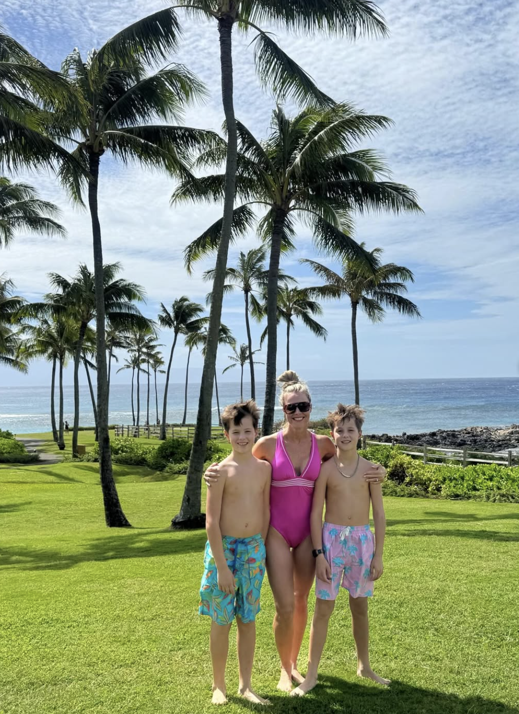 A Mother and Her Sons